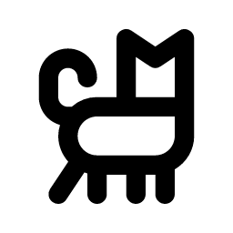 Cat Walk Icon, cat walk,movement,pet