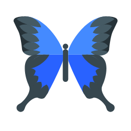 Butterfly Icon, butterfly,insect,animal
