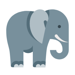Elephant Icon, elephant,animal,mammal