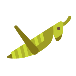 Grasshopper Icon, grasshopper,insect,animal