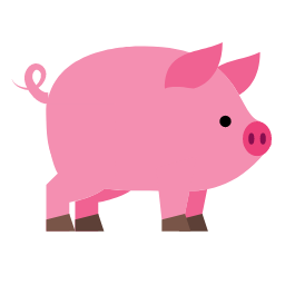 Pig Icon, pig,animal,mammal