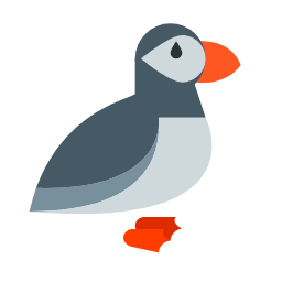 Puffin Bird Icon, puffin,bird,animal