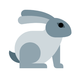 Rabbit Icon, rabbit,animal,mammal
