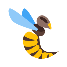 Wasp Icon, wasp,insect,animal