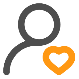 Follow Icon, follow,heart