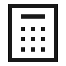 Calculator Icon, calculator,math