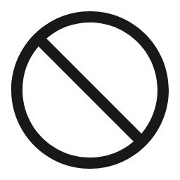 Forbidden Icon, forbidden,symbol