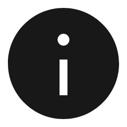 Info Filled Icon, info,filled
