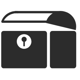 Treasure Lock Icon, treasure,lock,security