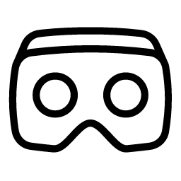 VR (3D) Icon, VR,goggles
