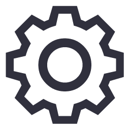 Settings Gear Icon, settings,gear