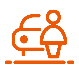 Car with Person Icon (Duplicate) Icon, car,person