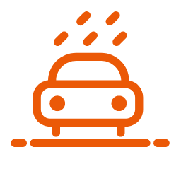Car with Rain Icon (Duplicate) Icon, car,rain