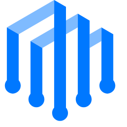 DataWorks Blue Icon, DataWorks,blue,data processing