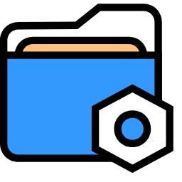 Document Management Icon, document,management,settings