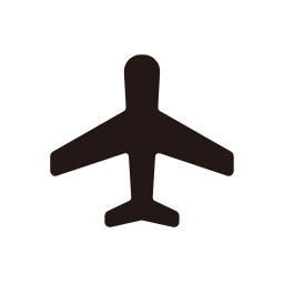 Airplane Icon (Black) Icon, airplane,travel,transportation