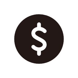 Dollar Icon (Black) Icon, dollar,finance,payment
