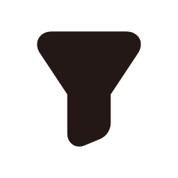 Filter Icon (Black) Icon, filter,sort,filtering
