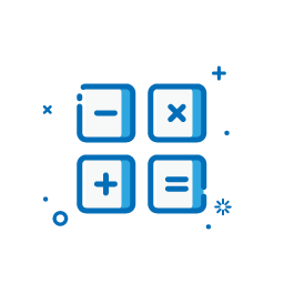 MBE Style Calculate Icon, calculate,calculator,math