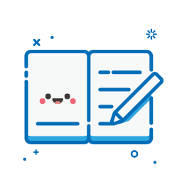 MBE Style Notebook Icon, notebook,pen,note - taking