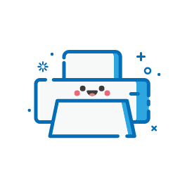 MBE Style Print Icon, print,printer,output