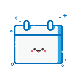 MBE Style Schedule Icon, schedule,calendar,time