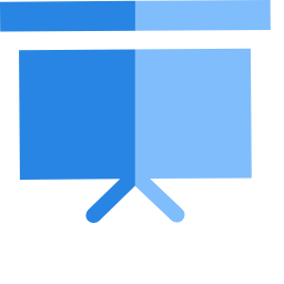 Presentation - Like Icon (Repeat) Icon, presentation,slide