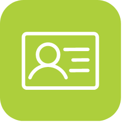 Merchant Details Icon, merchant details,person,lines