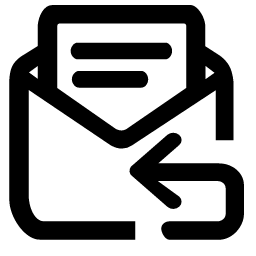 Withdraw Email Icon, email,withdraw,envelope