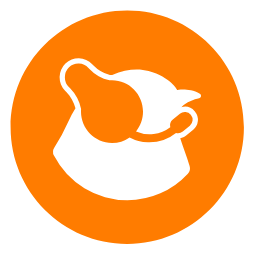 Agent Avatar Icon, agent avatar,orange circle