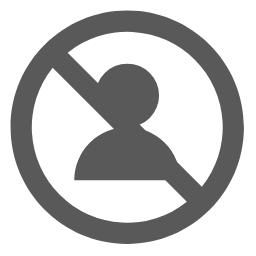 Blacklist Icon, blacklist,person