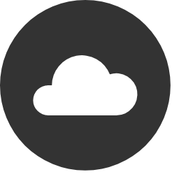 Cloud Filled Icon, cloud,storage,service