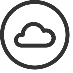 Cloud Outline Icon, cloud,storage,service