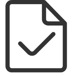 Verification Success Icon, verification,success,document