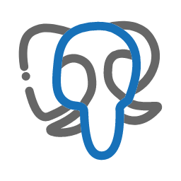 Cloud Database RDS PostgreSQL Icon, cloud database,RDS PostgreSQL,PostgreSQL