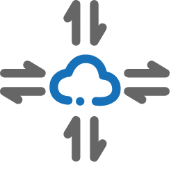 Elastic Scaling Icon, elastic scaling,cloud,scaling