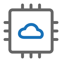 GPU Cloud Server Icon, GPU cloud server,GPU,server