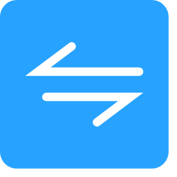 Collection Transfer Icon, collection transfer,arrows