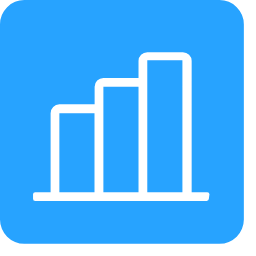 Data Table Icon, data table,bar chart