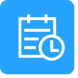 Operation Log Icon, operation log,calendar clock