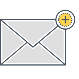 Add Email Icon, add email,envelope,notification
