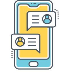 Mobile Messages Icon, mobile,messages,communication