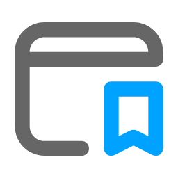 Bookmark 2 Icon, bookmark,save