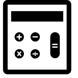 Calculator Icon, calculator,math