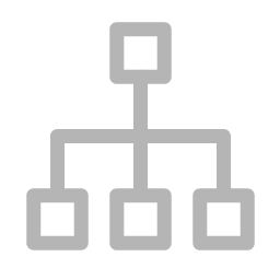 Organization Structure Icon, organization,structure