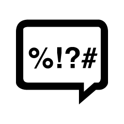 Hate Speech Speech Icon, hate speech,speech