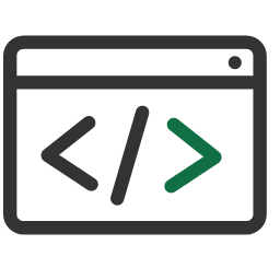 Development Plan Icon, development,coding