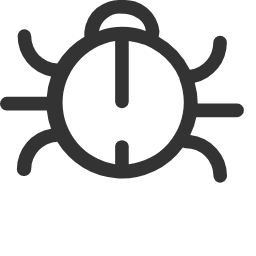 Bug Clock Icon, bug,tracking,clock