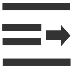 First Line Indent Icon, first line indent,text formatting