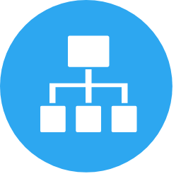 Organization Icon, organization,structure